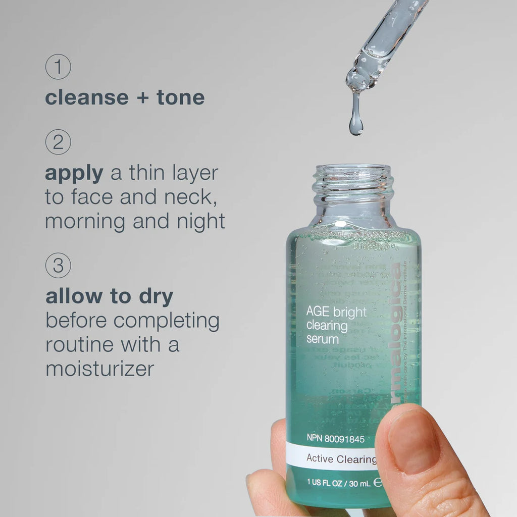 age bright clearing serum