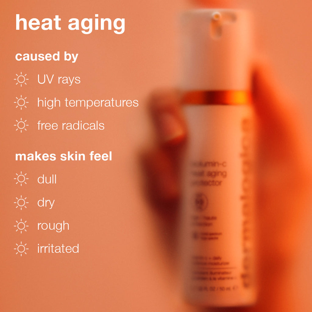 biolumin-c heat aging protector spf50 travel size