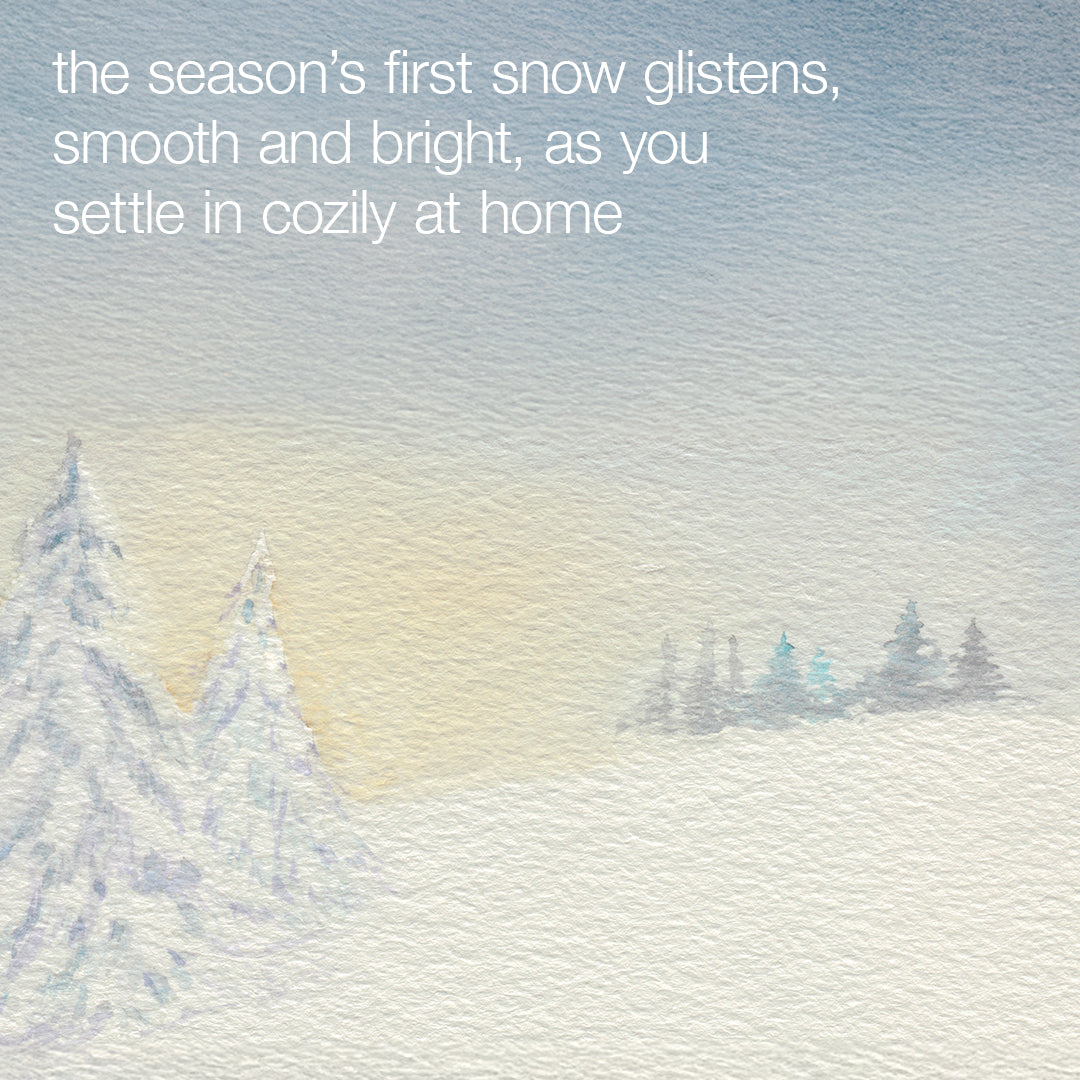 first snow of the season