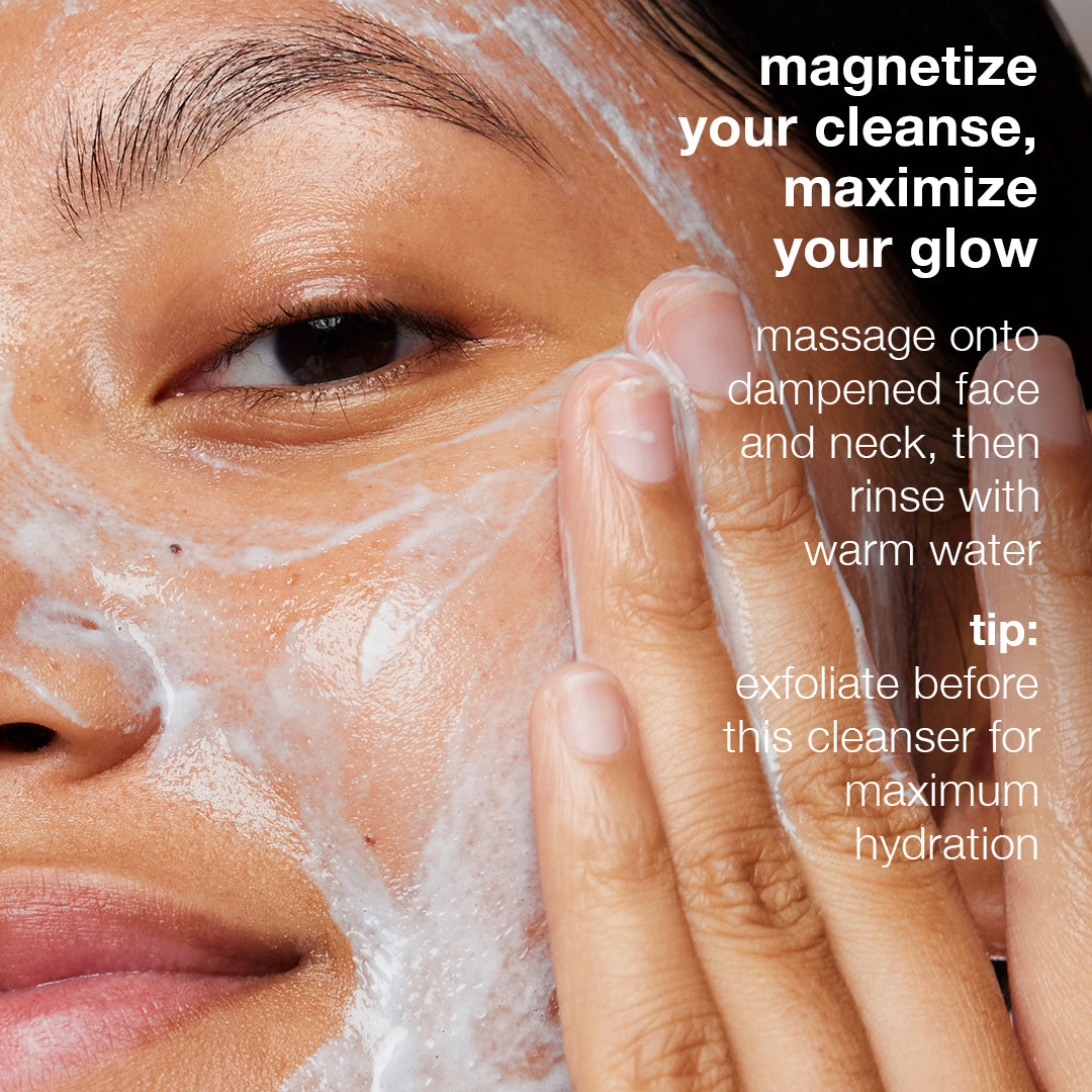 magnetic[+] afterglow cleanser
